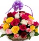 30 Roses Basket